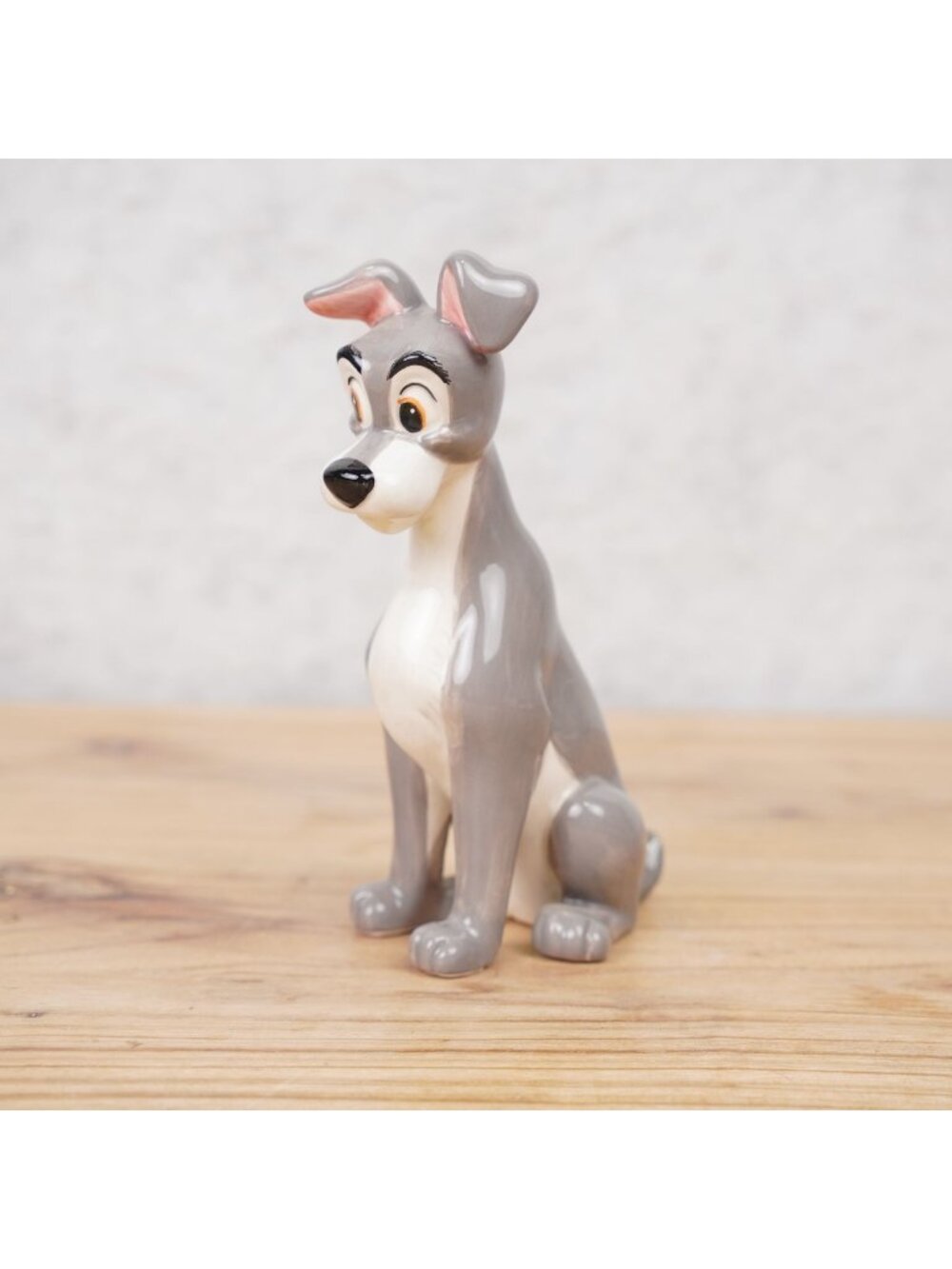 Vintage Disney Lady And The Tramp Porcelain Tramp Ceramic Figure